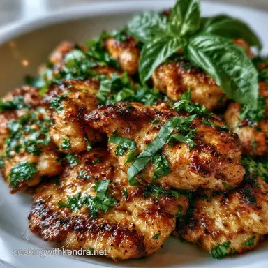 Garlic Basil Chicken in 30 Minutes Recipe Card
