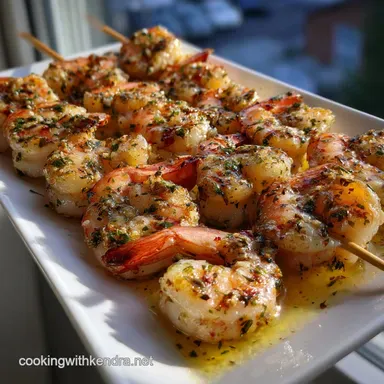 New Year's Eve Food Idea with Garlic Butter Shrimp