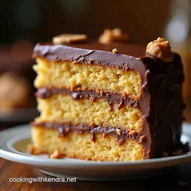 Decadent GlutenFree Reeses Peanut Butter Cup Cake Recipe Recipe Card