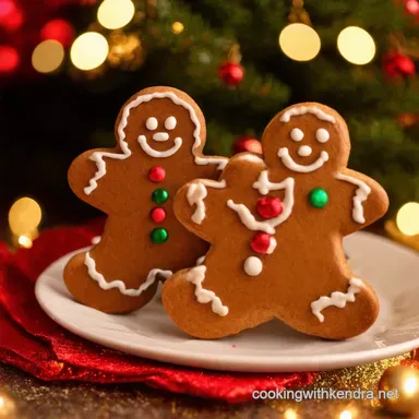 Holiday Baking Fun My Gingerbread People Recipe Recipe Card
