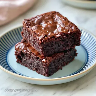 Zucchini Brownies with Coconut Oil Recipe Card