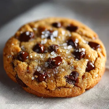Golden Chewy Brown Butter Chocolate Chip Cookie Recipes Recipe Card