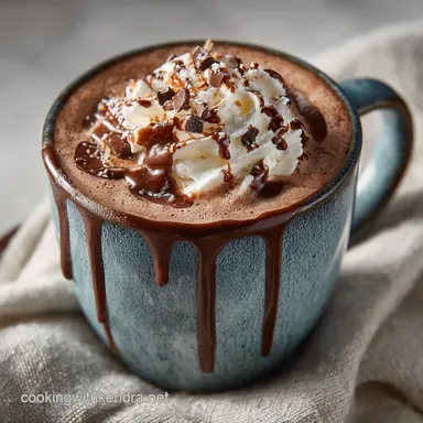 Hot Chocolate Bar: Decadent Drinking Chocolate Recipe Recipe Card