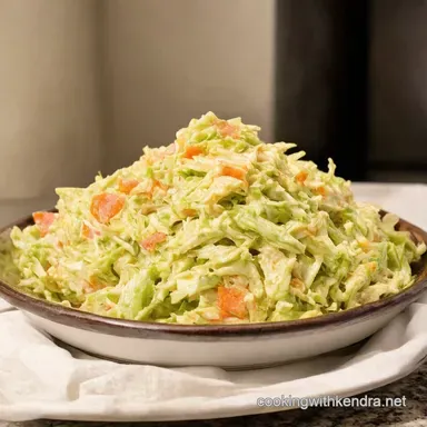 Grandma Bettys Coleslaw Recipe Tangy Dreamy Recipe Card