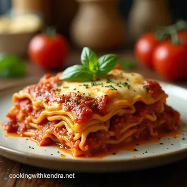 Grandmas Secret Ingredient Best Lasagna Recipe Recipe Card