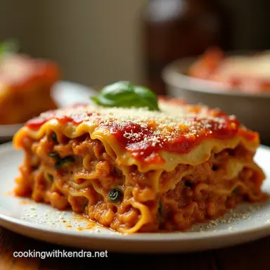 Grandmas Lasagna Recipe Sunday Dinner Made Even Better Recipe Card