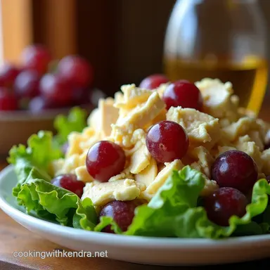 Grape Expectations My Chicken Salad Recipe with Grapes Secret Recipe Card