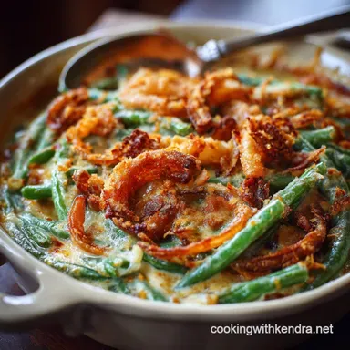 Green Bean Casserole: The Best Posh Upgrade with Homemade Creamy Sauce
