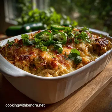 Green Chile Chicken Casserole: Decadent Southwestern Bake