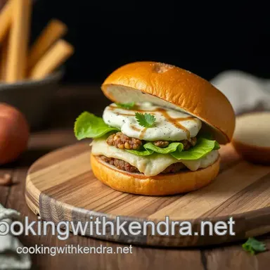 Ultimate Grilled Blue Cheese Walnut Burger: A Delicious Summer Treat! Recipe Card