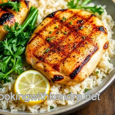 Grilled Chicken Delightfully Served in 40 Mins Recipe Card