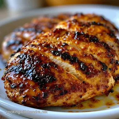 Grilled Chicken Recipe for 4 Servings