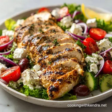 Grilled Chicken Salad Recipe in 20 Minutes: Tender