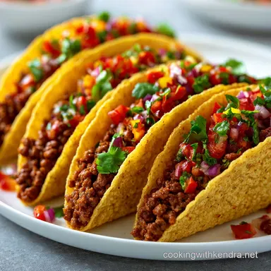 Ground Beef Tacos in 25 Minutes