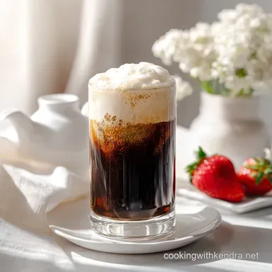 Guinness Irish Float Recipe: Velvety Nitrogen Foam Meets Cold Melting Cream Recipe Card