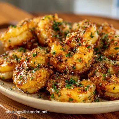 Hawaiian Style Garlic Shrimp Authentic Crispy Garlic Butter Bombs Recipe Card