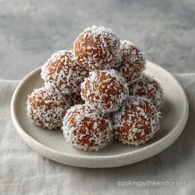 Almond Butter Energy Balls: Meal Prep Recipe Card