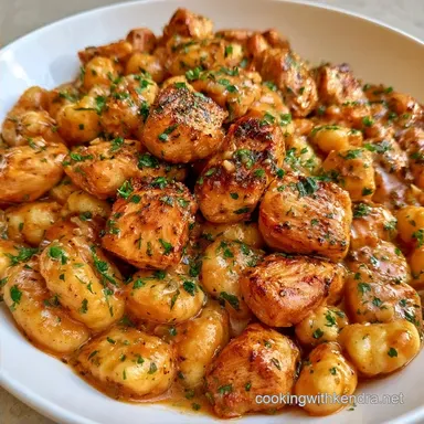 One-Pot Healthy Chicken Gnocchi Skillet