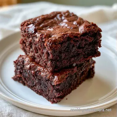 Large Batch Zucchini Brownies Recipe Card