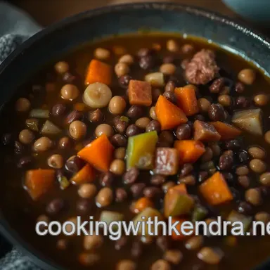 Hearty Black-Eyed Peas Stew: A Comforting Taste of Southern Tradition Recipe Card