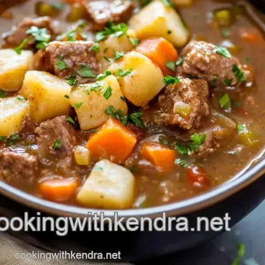 Ultimate Irish Stew Recipe: Hearty Comfort Food! Recipe Card