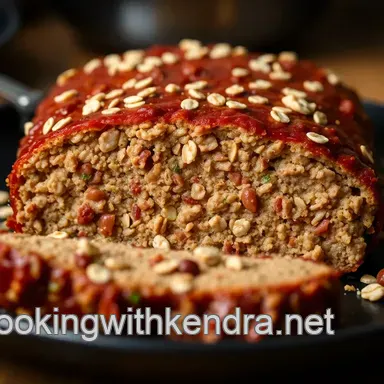 Easy & Juicy Meatloaf with Oatmeal: My Family's Comfort Food Classic Recipe Card