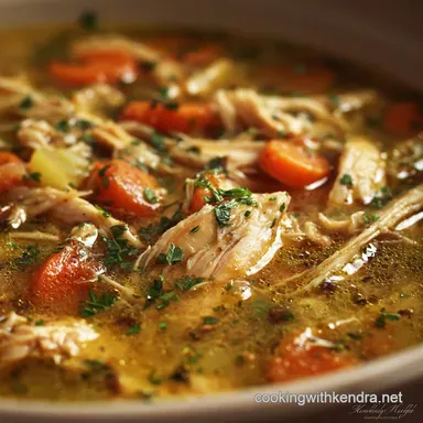 Rotisserie Chicken Soup Recipe: Velvety Comfort in One Pot