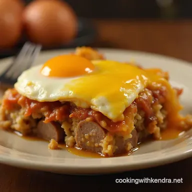 The Ultimate Sausage Hashbrown Breakfast Casserole Recipe Recipe Card