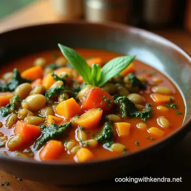 The Ultimate Comfort Vegetable Herb Soup Recipe Recipe Card