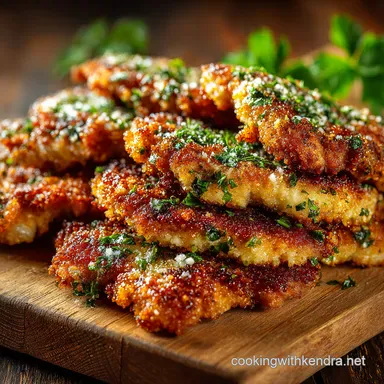 Parmesan Crusted Chicken Recipe Easy Weeknight Dinner Recipe Card