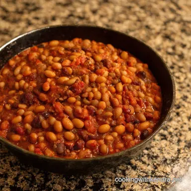 Hobo Beans Bonanza OnePot Comfort Food Bliss Recipe Card