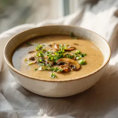 Condensed Cream of Mushroom Soup in 25 Minutes Recipe Card