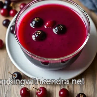 Homemade Crème de Cassis: The Velvet Elixir You'll Love Recipe Card