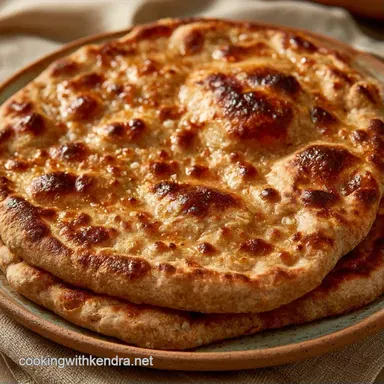 Homemade Flatbread Pizza Crust in 25 Min Recipe Card