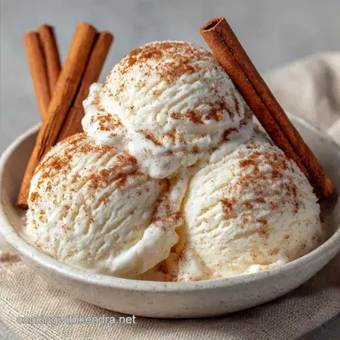 Silky Horchata Ice Cream for 6 Servings