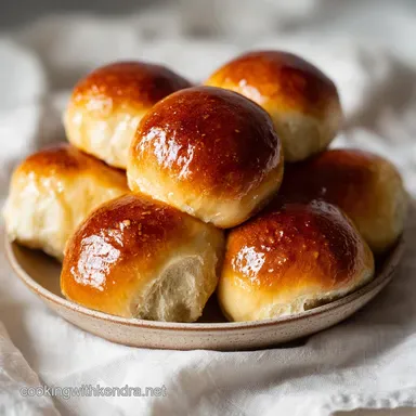 Homemade Dinner Rolls with Instant Yeast for 15 Servings