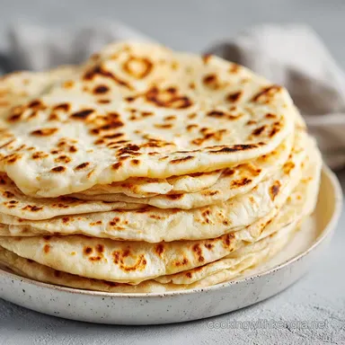 Homemade Tortillas Recipe in 45 Minutes Recipe Card