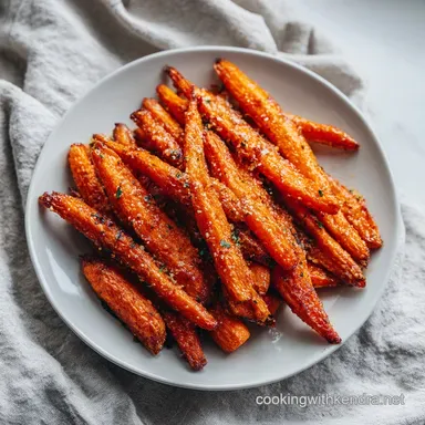 Air Fryer Carrots: Glazed and Caramelized in 20 Minutes Recipe Card