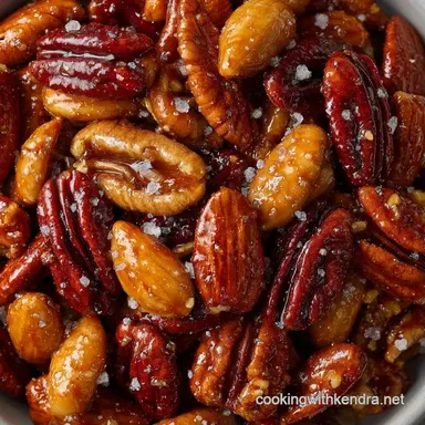 Honey Roasted Road Trip Nuts in 20 Min Recipe Card
