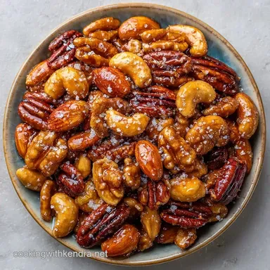 Honey Roasted Road Trip Nuts in 20 Min