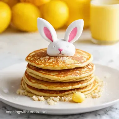 Hoppy Easter My Easy Bunny Pancakes Recipe Recipe Card