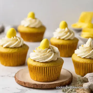 Hoppy Easter Easy Easter Cupcakes with Cream Cheese Recipe Card