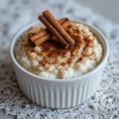 Horchata Rice Pudding: Creamy