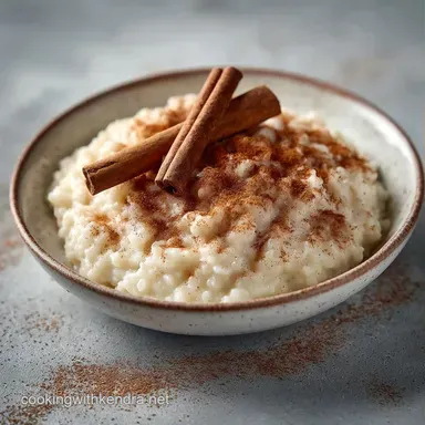 Horchata Rice Pudding with Condensed Milk Recipe Card