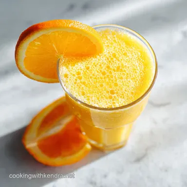 Immunity Boosting Orange Smoothie in 5 Minutes | Silky Tonic Recipe Card