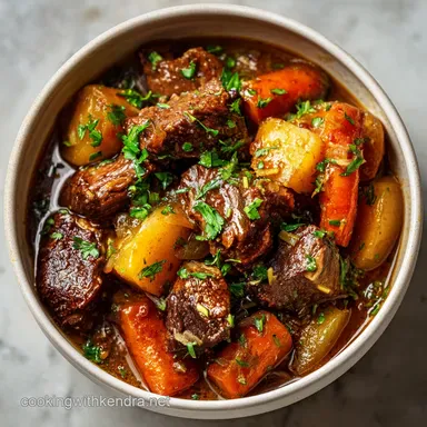 Instant Pot Beef Stew in 65 Minutes with Tender Beef and Carrots