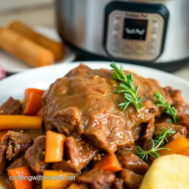 Nan's Secret! Instant Pot Slow Cooker Pot Roast Magic Recipe Card