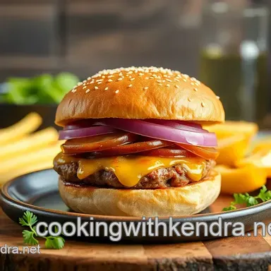 How to Make the Ultimate Grilled Beef Onion Swiss Burger Delight