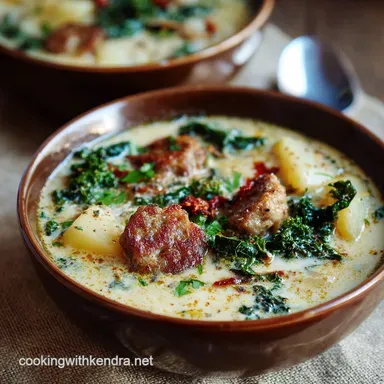 Italian Sausage Potato Soup: Creamy Zuppa Toscana Style, Easy 55-Minute Recipe