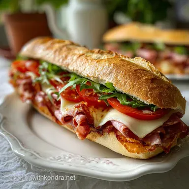 Italian Submarine Recipe in 20 Minutes Recipe Card